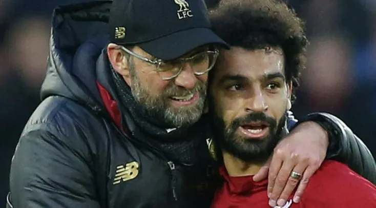 Salah's goal celebrations have become a familiar sight for Liverpool fans this season