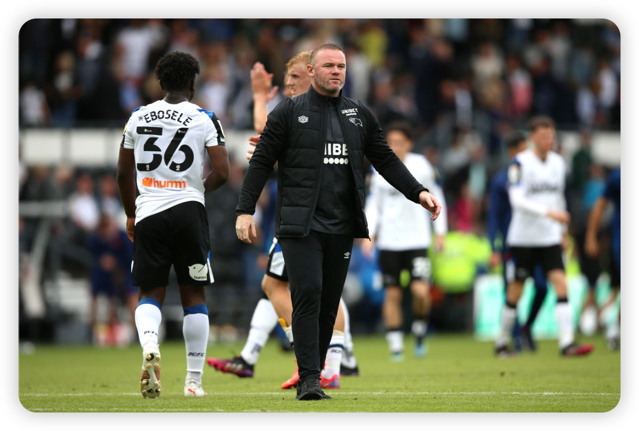 Rooney's Emotional Departure from Derby County